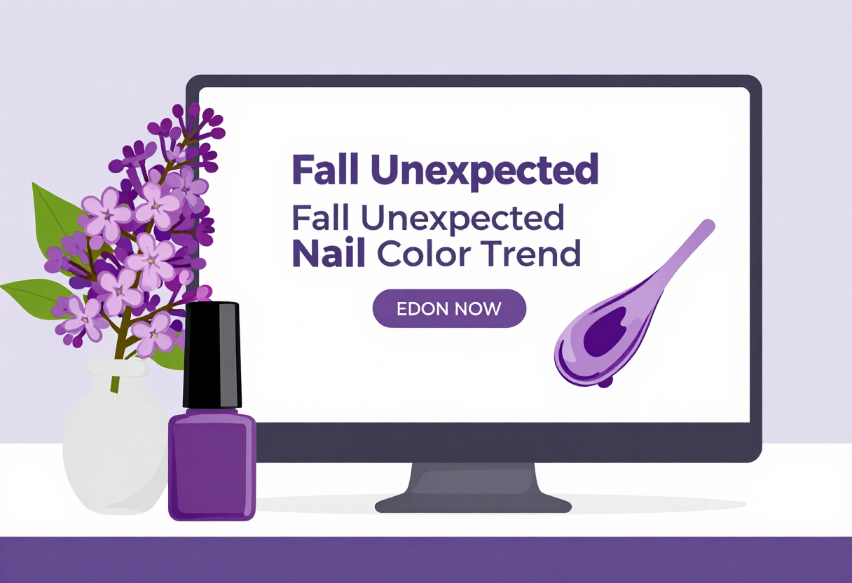 Lilac Is Fall 2026's Unexpected Nail Color Trend—See Photos