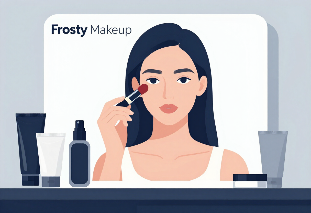 Frosty Makeup Is Back in Its Most Wearable Form Yet