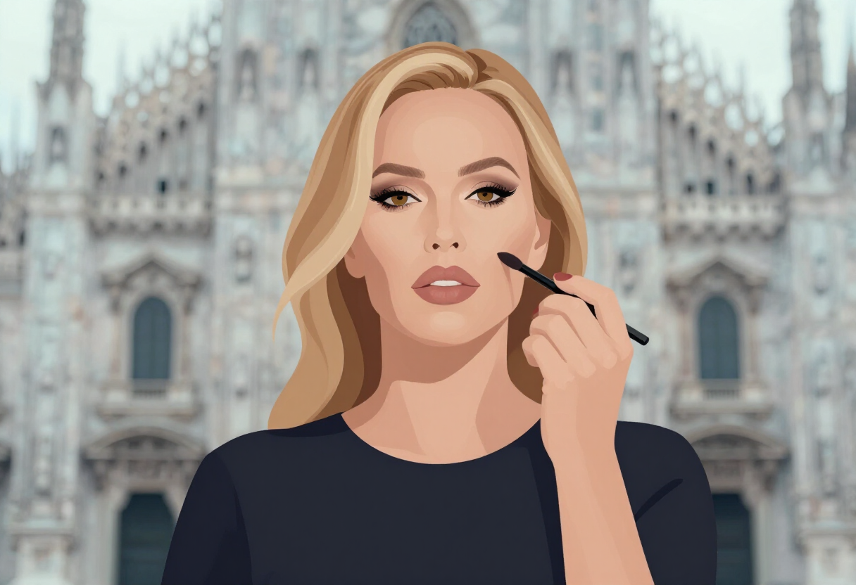 Is Pamela Anderson Making Up With Makeup?